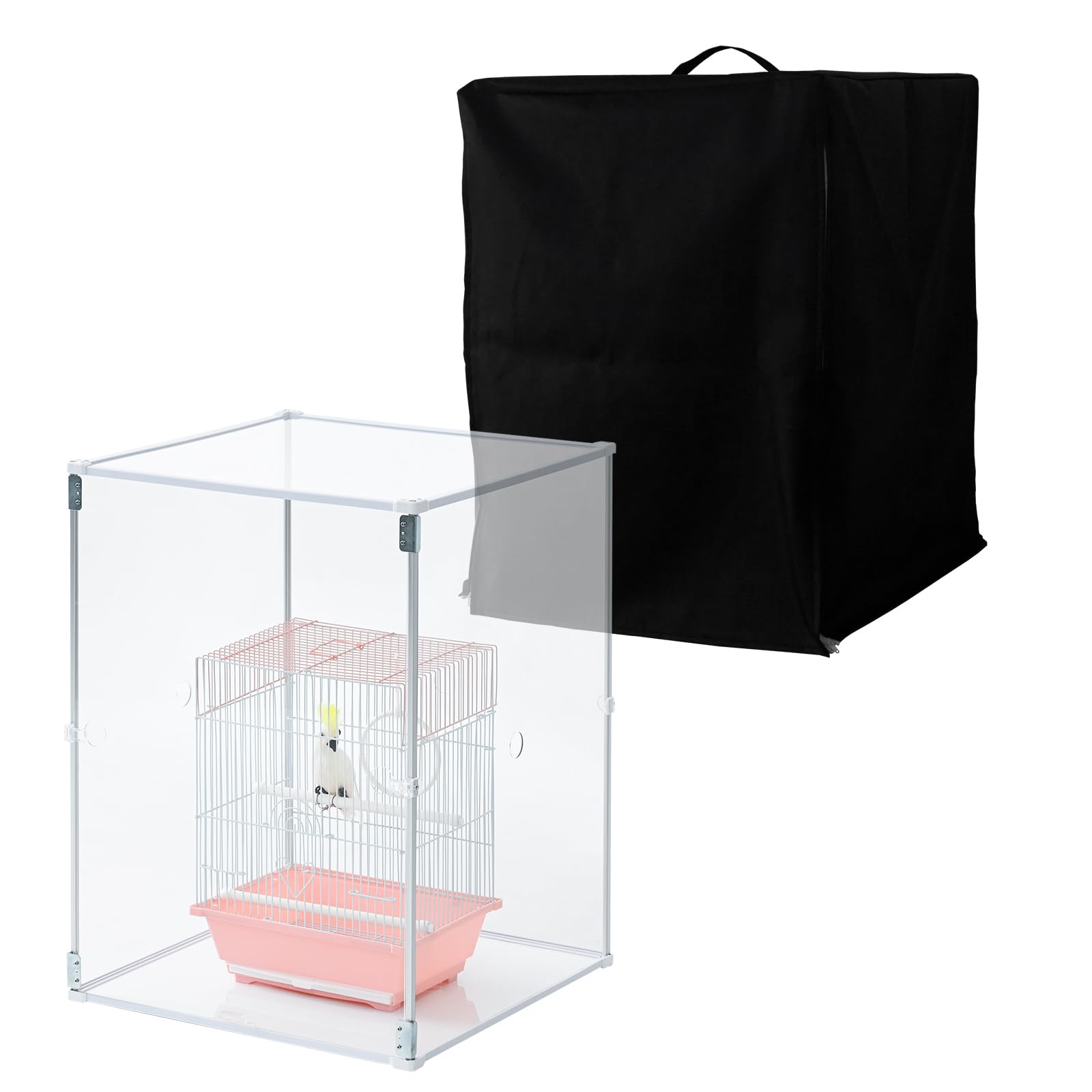 Amazon.co.jp: とりまる Mサイズ おやすみカバー セット 鳥かご